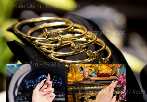 Một chiếc vòng nhỏ trên cổ tay, nhưng đằng sau nó là cả một hệ thống niềm tin phong thủy